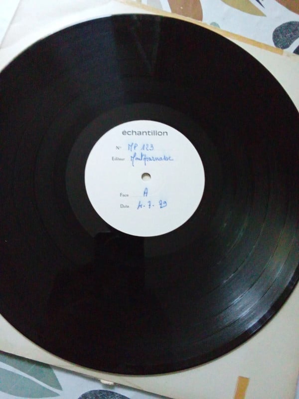 Rare Montparnasse 2000 n' 123 vinyle promo