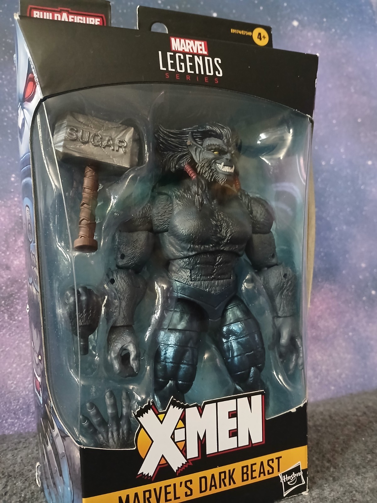 Hasbro XMen Dark - BESTIA - Marvel Legends Aoa Baf Wave 
