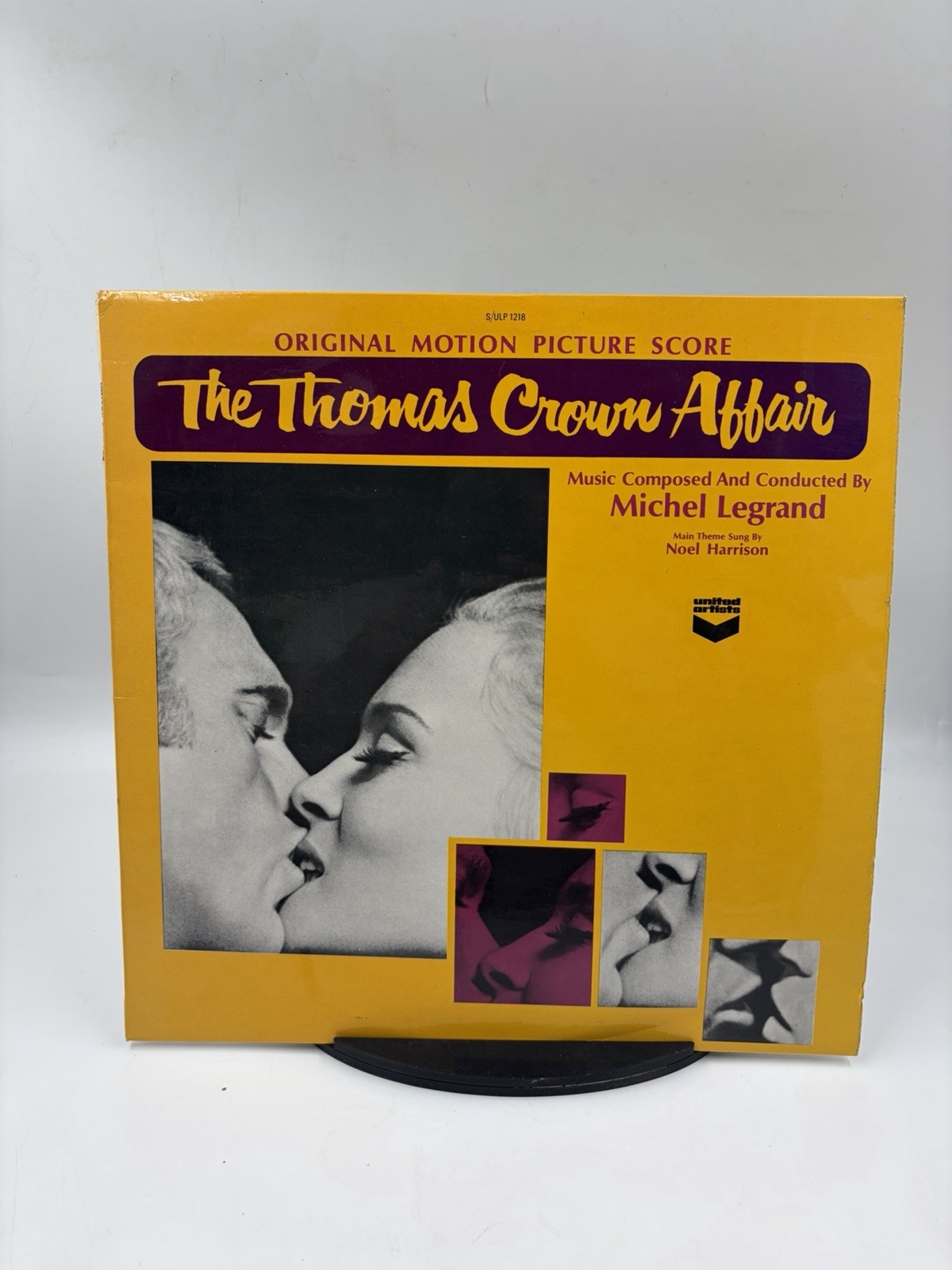 THE THOMAS CROWN AFFAIR MICHAEL LEGRAND LP Album Soundtrack EX/VG+
