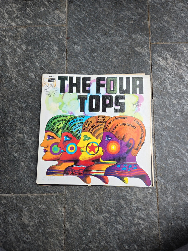 The Four Tops: Same (The Four Tops), italienische LP, Tamara Motown