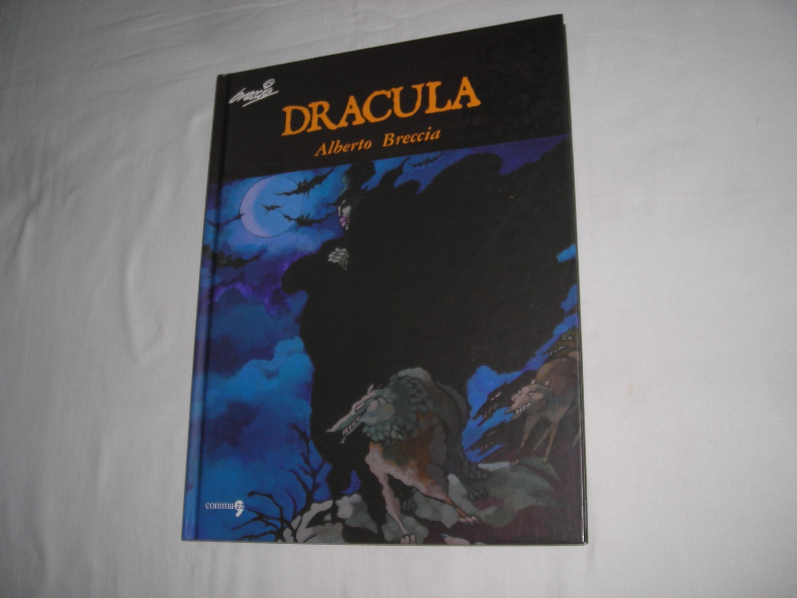 DRACULA ALBERTO BRECCIA Comma 22 Dracula,  cartonato COME NUOVO
