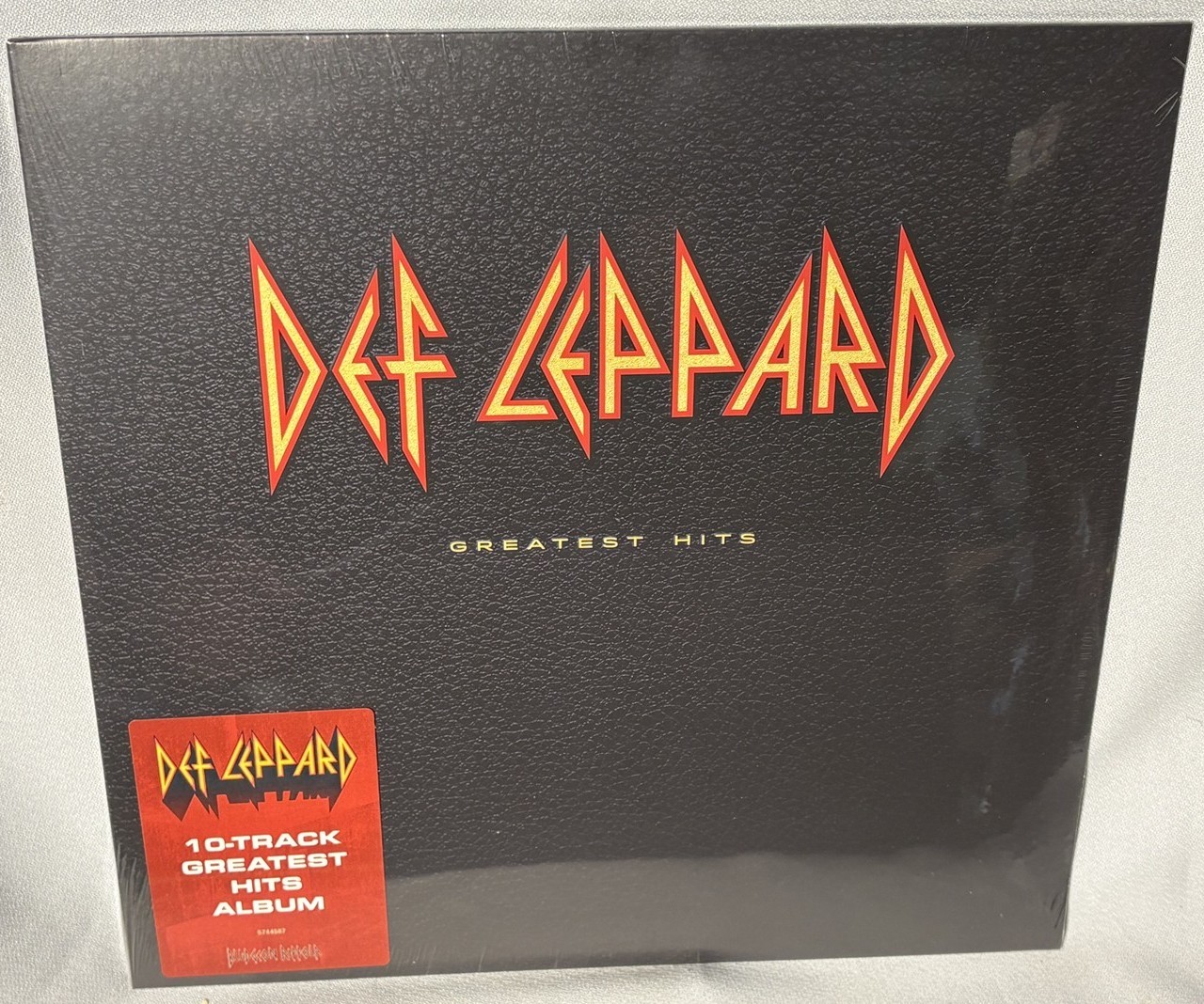 LP DEF LEPPARD Greatest Hits (BLACK VINYL, 2026) NEW MINT SEALED
