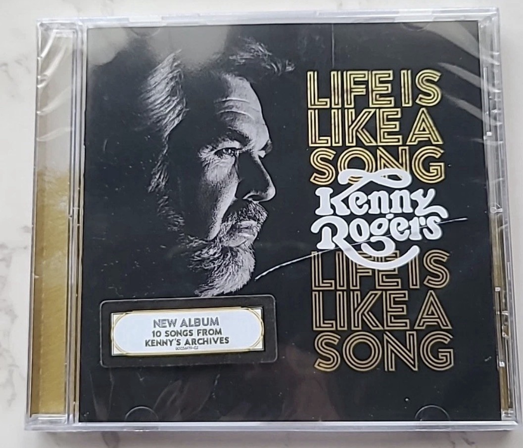 Kenny Rogers Life Is Like a Song NEW Sealed CD *crack in case* 10 Songs, 2023