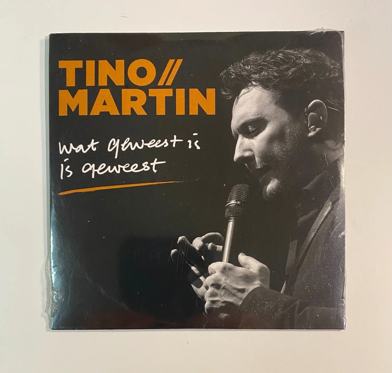 CD: Tino Martin - Wat Geweest Is Is Geweest 2018 Netherlands - Mint in seal