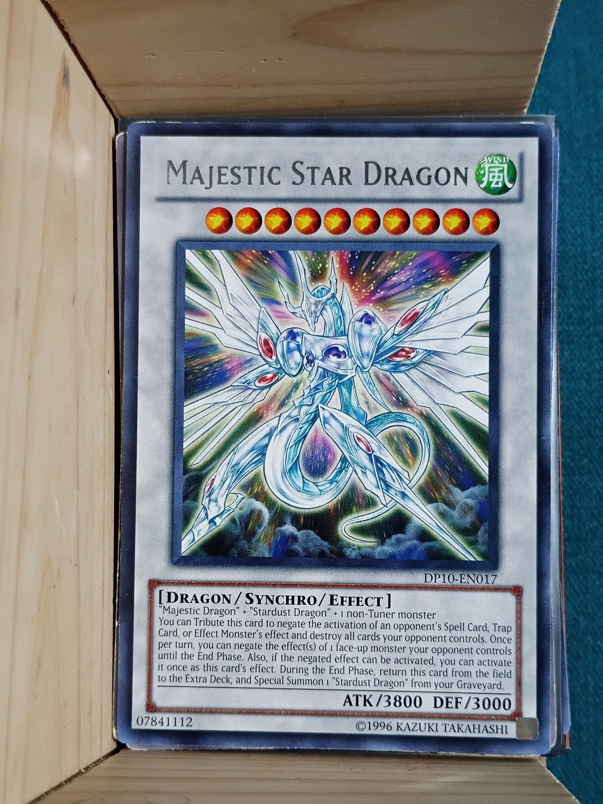 Majestic Star Dragon DP10-EN017 Raro Pacchetto Duellanti Yu-Gi-Oh Illimitato Yusei 3