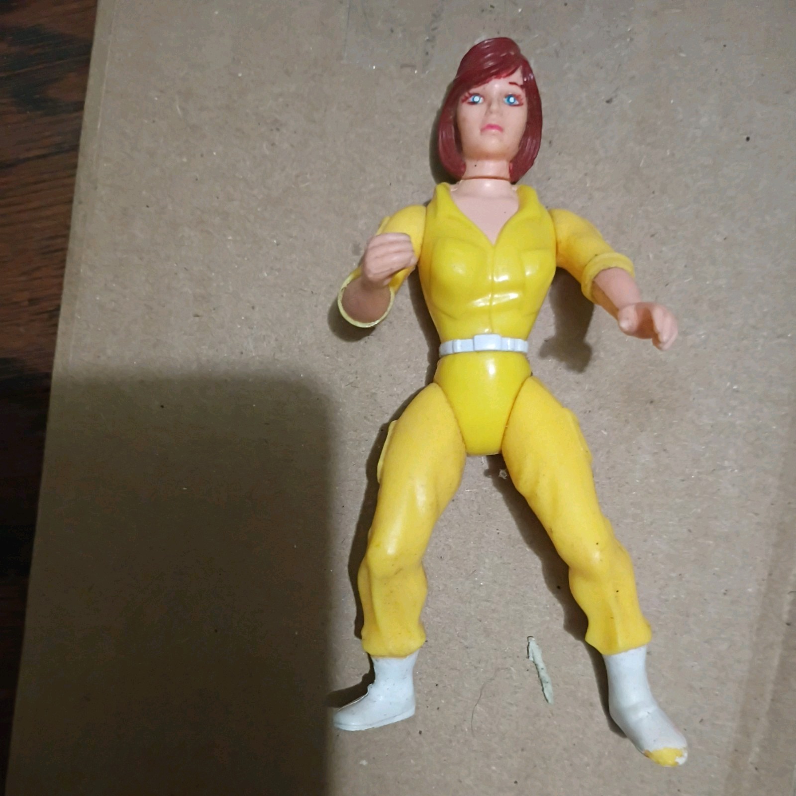 Teenage Mutant Ninja Turtles TMNT Playmates April O'NEIL Figura Giocattolo Sciolto 1988