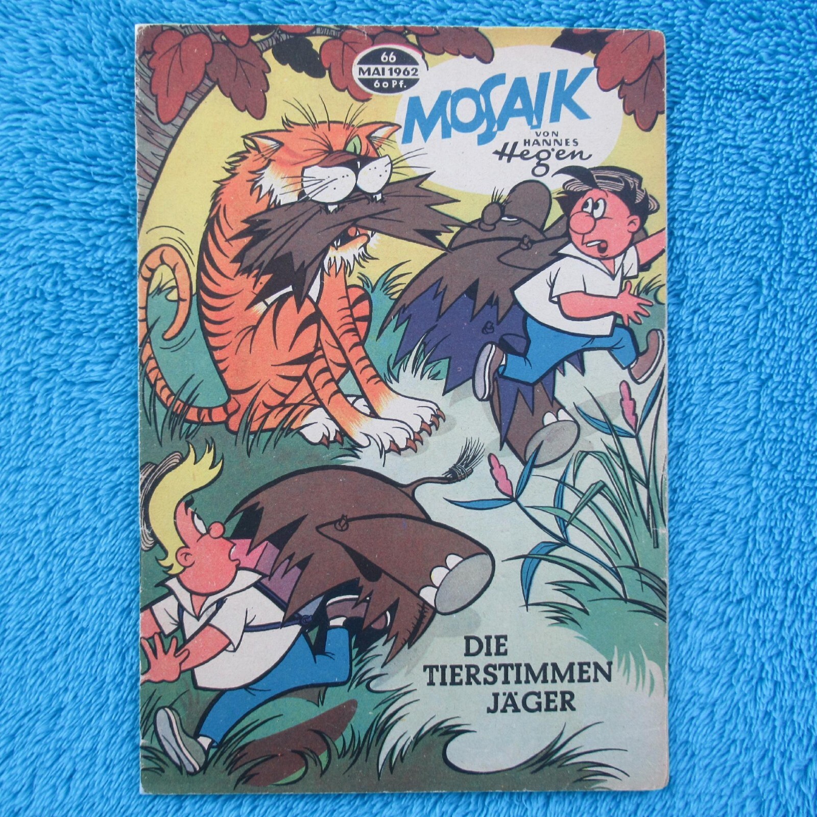 MOSAIK Digedags n. 66 "Die Tierstimmenjäger" Hannes Hegen 1962 RDT