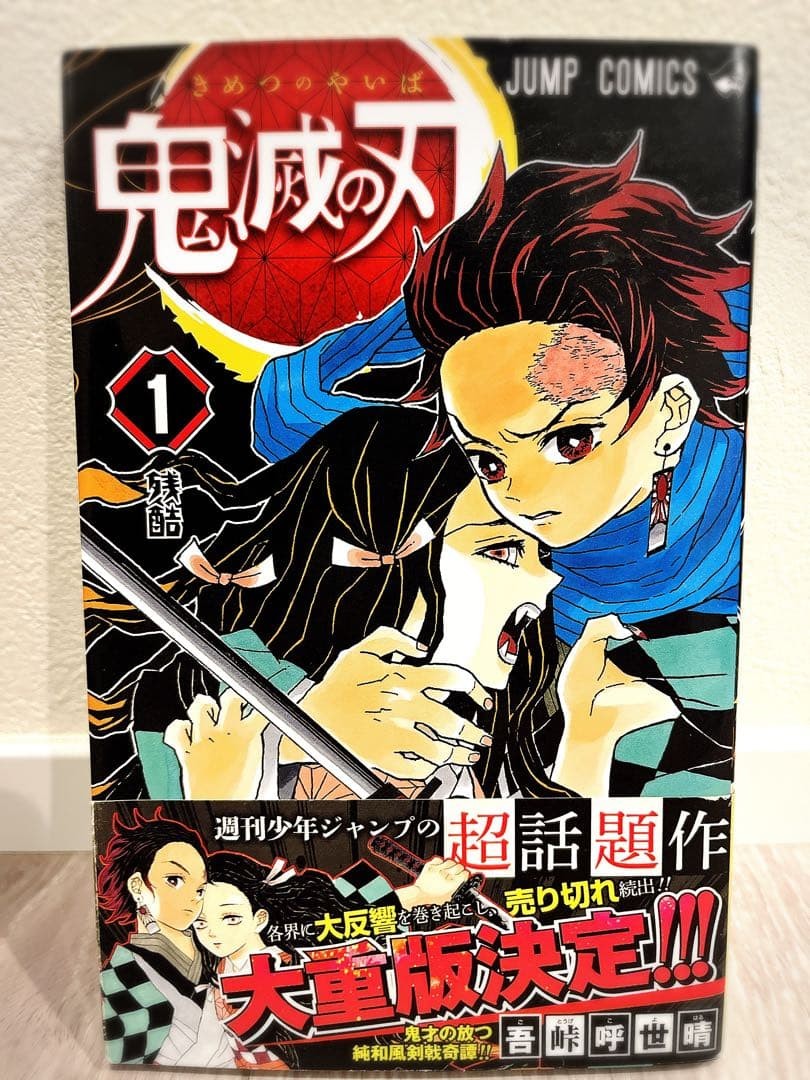 Demon Slayer Kimetsu no Yaiba Vol 1 Obi Gotouge Manga