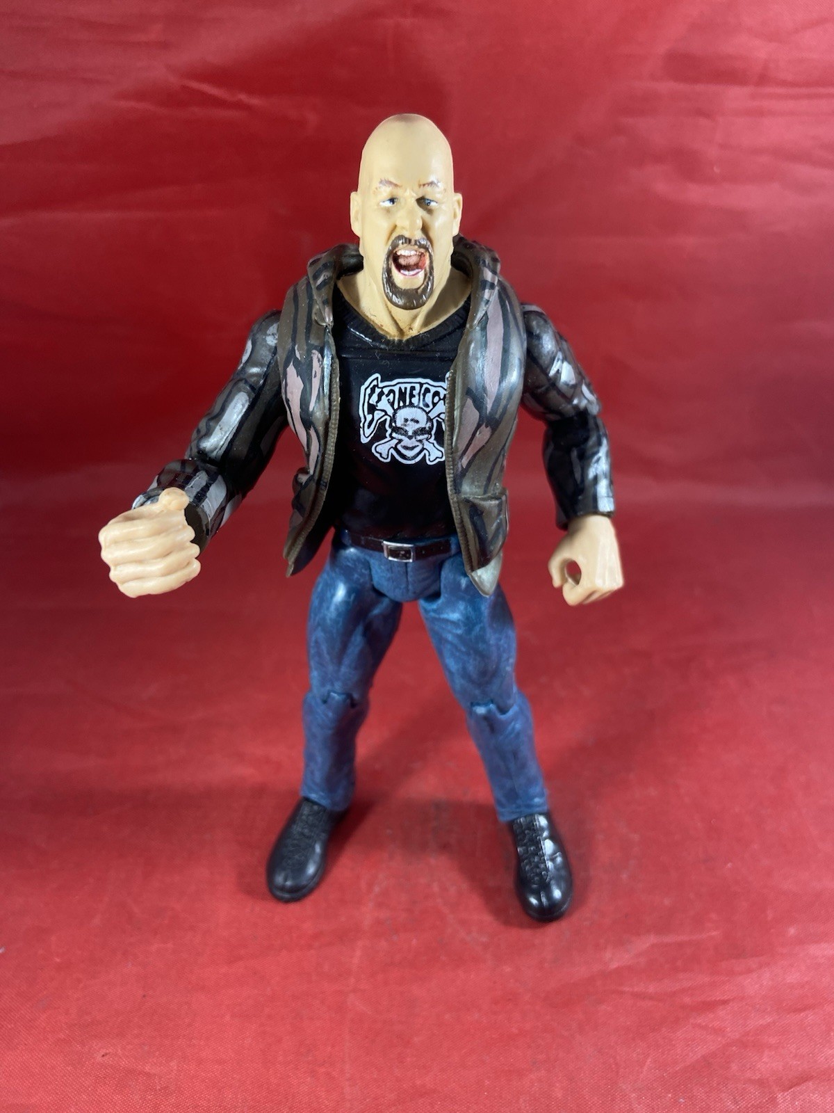 Stone Cold Steve Austin Titan Tron Live Series 11 2001 Jakks WWF WWE Wrestling 