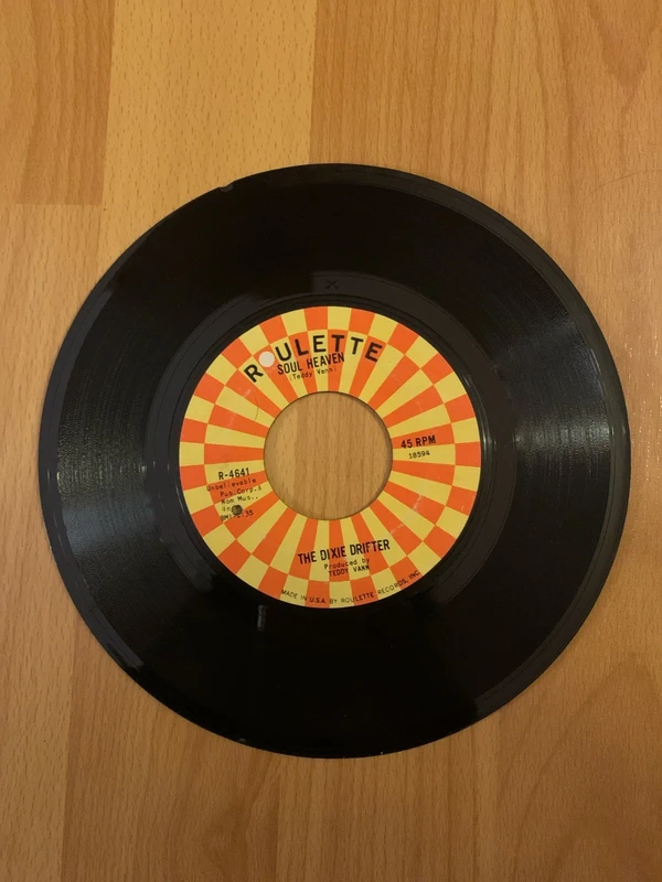 Vinyle 45 Tours - The Dixie Drifter - Soul Heaven (1965) US