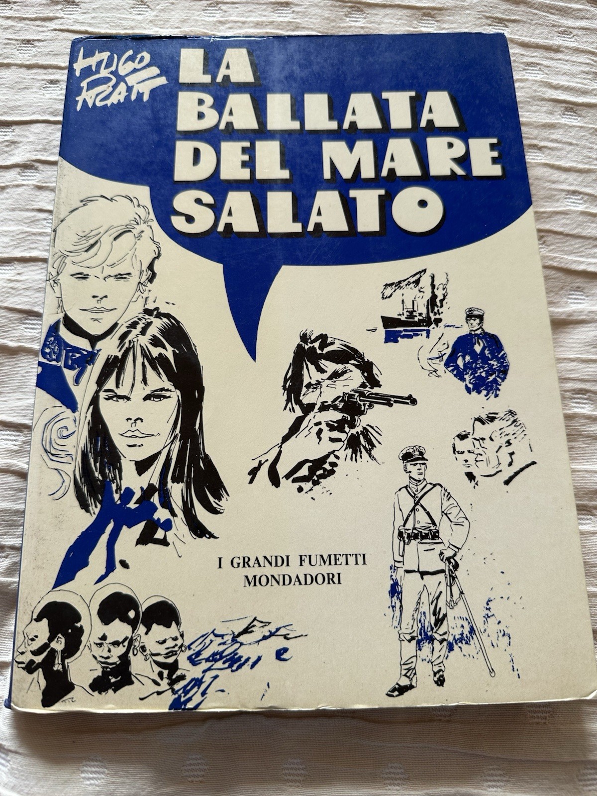La ballata del mare salato di Hugo Pratt - I grandi fumetti Mondadori 1975
