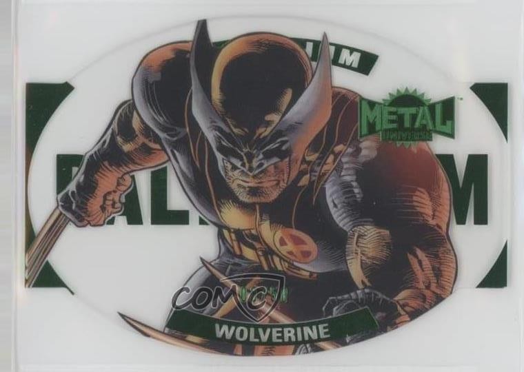 2024 Skybox Marvel Metal Universe Avengers Palladium Emerald 3/50 Wolverine 0nr3