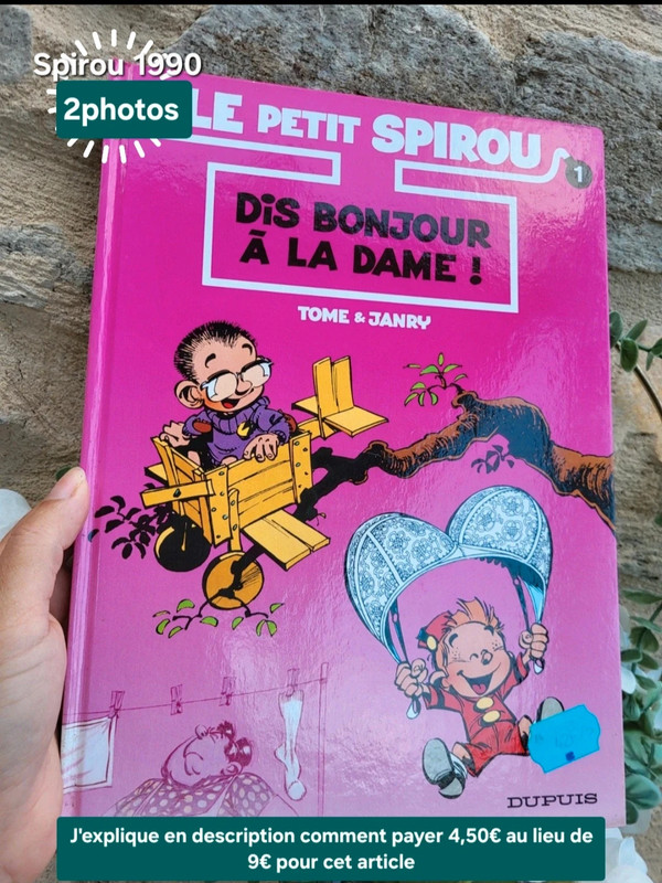 Bande dessinée – Le Petit Spirou, Tome 1 Vintage Édition 1990