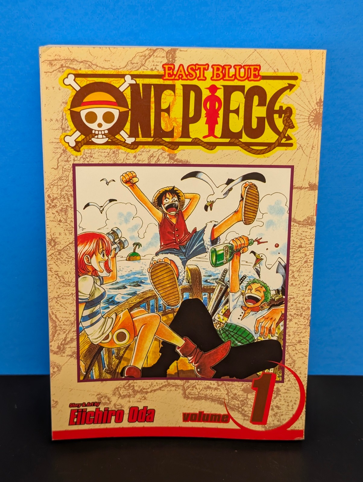One Piece East Blue Vol 1-2 Set Copertina Morbida Inglese VIZ Media Eiichiro Oda