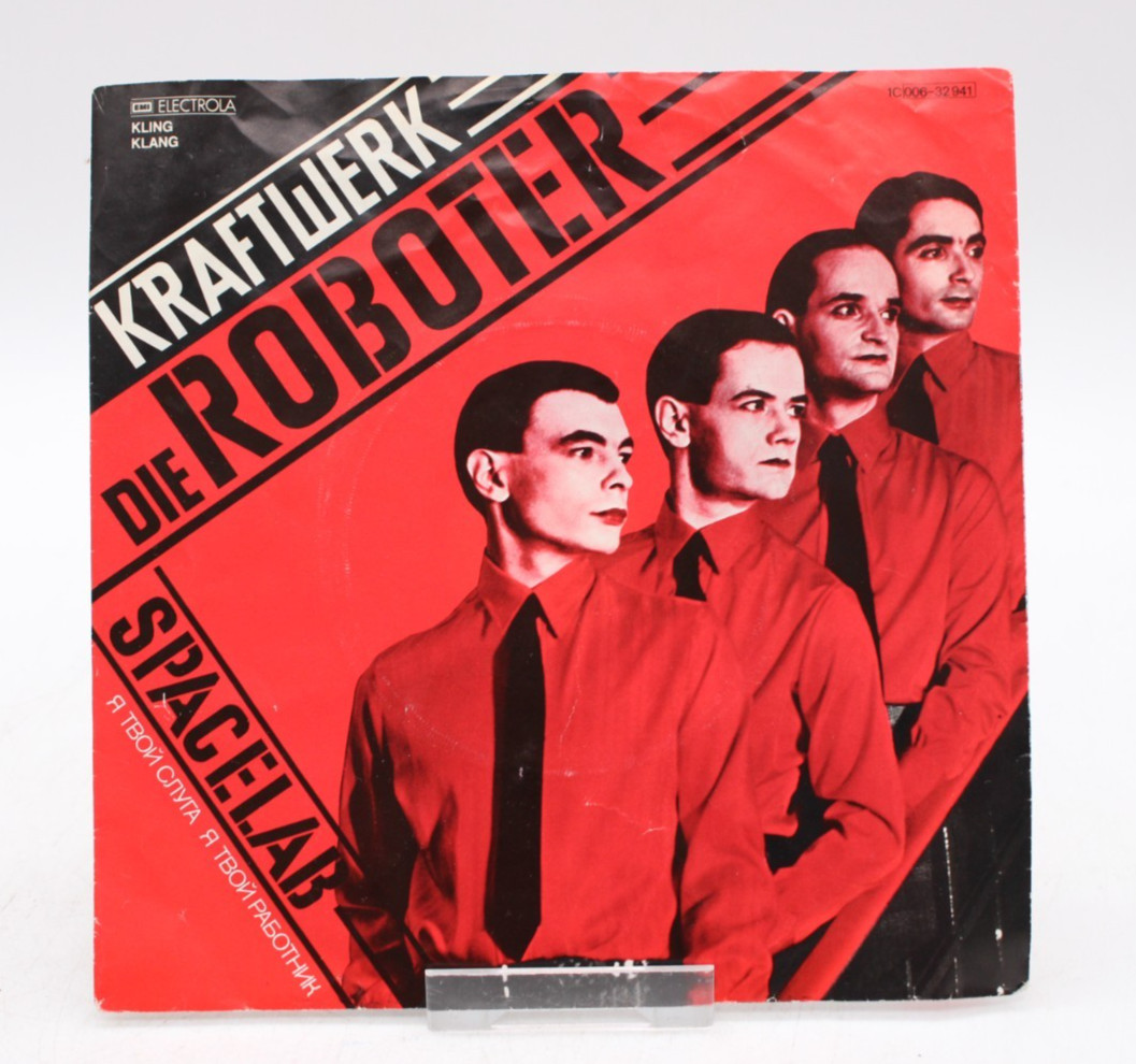 Vinyl Single Kraftwerk Die Roboter Spacelabs Schallplatte Platte