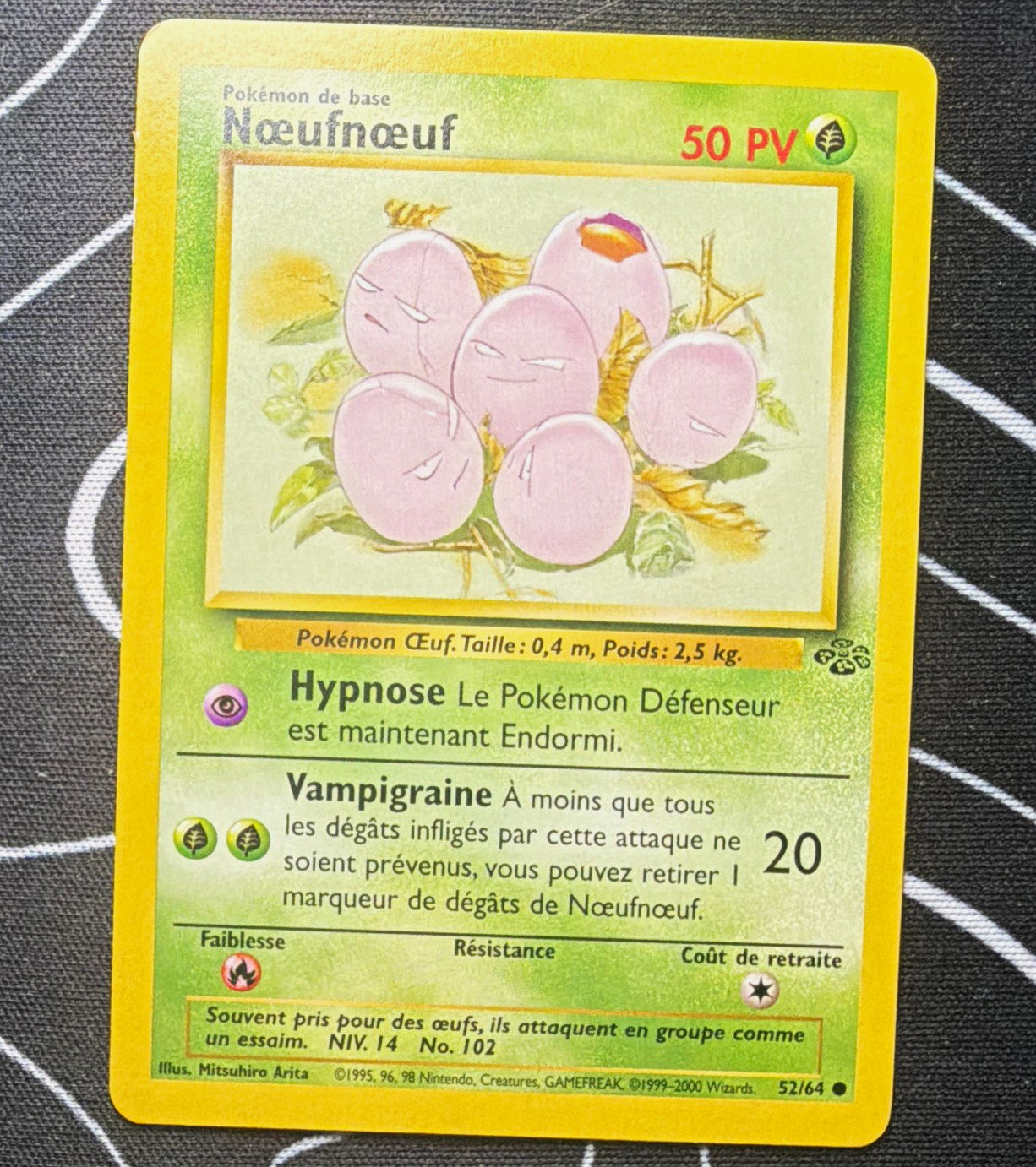 Wizards of the Coast Exeggcute 52/64 Jungle Unlimited regolare francese