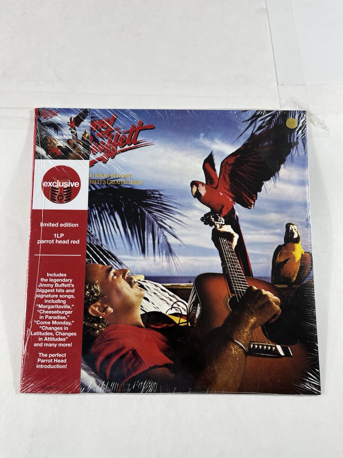 Jimmy Buffett – Songs You Know By Heart LP Vinyl Parrot Red Target Exclusive New