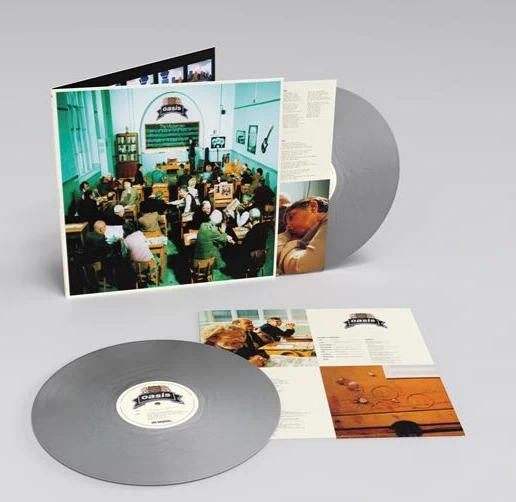 Vinile Oasis The Masterplan 25th Anniversary Remastered Silver Vinyl Edition nuovo