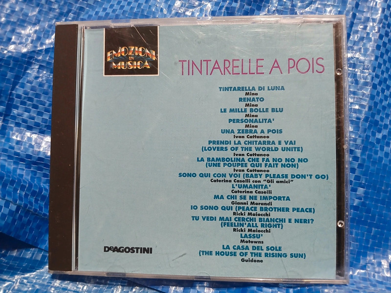 Tintarella a pois Mina Cattaneo Caselli Motowns Maiocchi cd