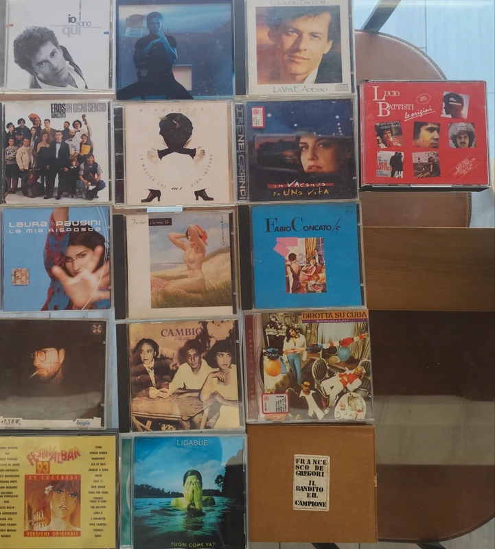 Lotto 16 Titoli CD Musica Italiana Compilation 18 Dischi Totali  Ottimo Stato