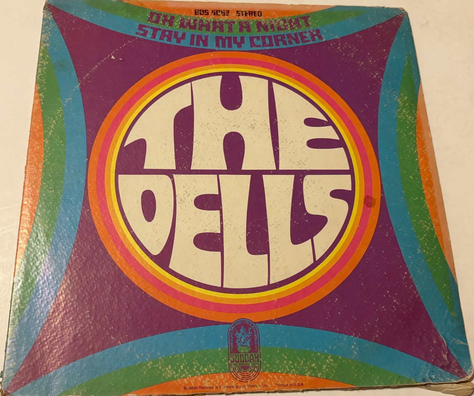 The Dells  Oh What a Night - Stay in My Corner  1970  Buddah BDS 5053  Soul  VG