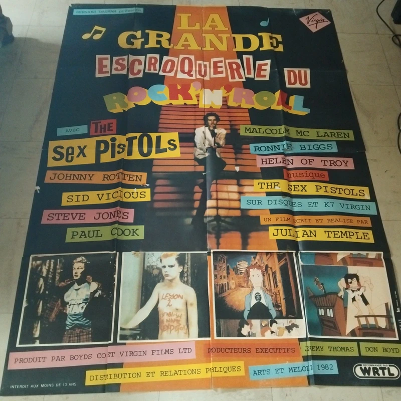 La grande escroquerie du rock n’roll sex pistols