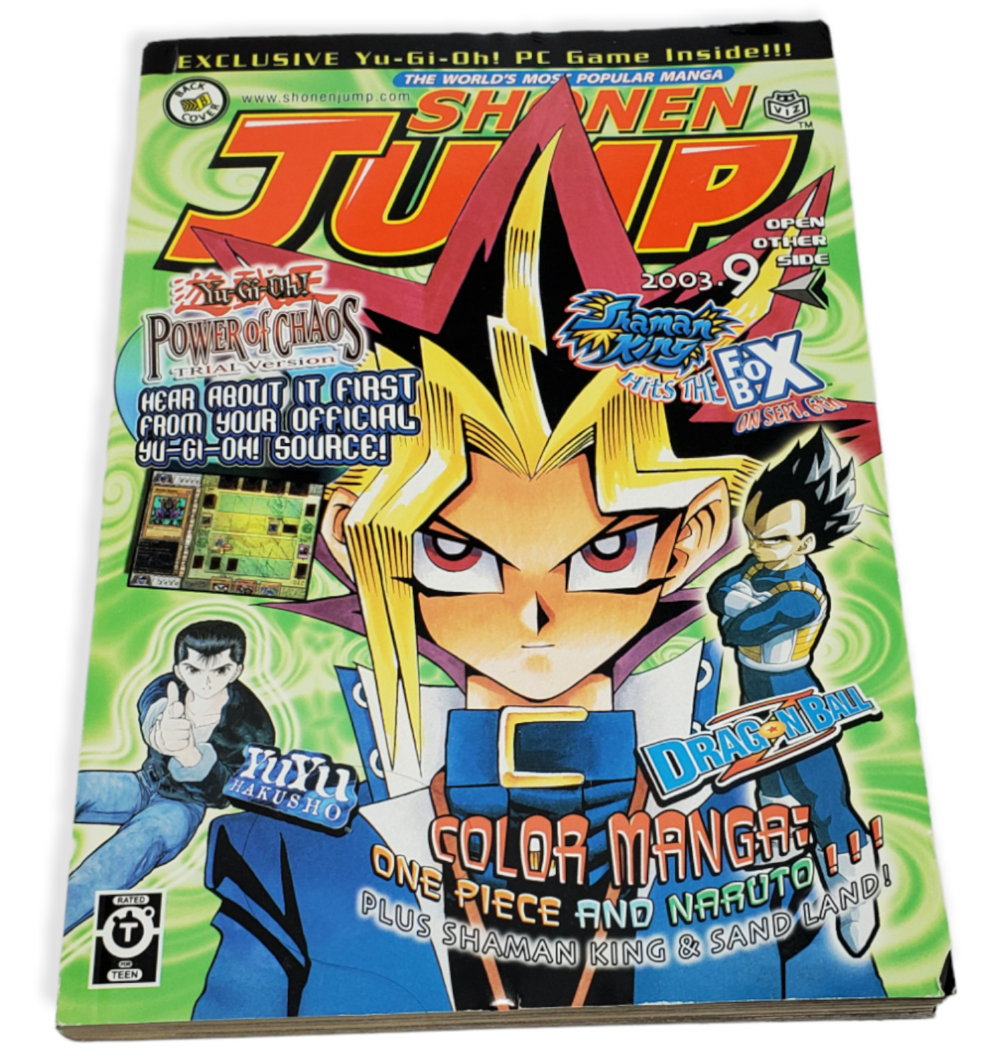 Shonen Jump Settembre 2003 Volume 1 Numero 9 NO Gioco PC