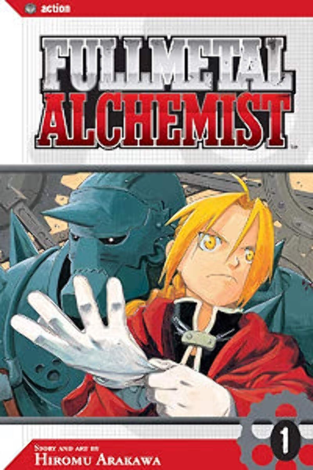 Fullmetal Alchemist Vol 1 Ex Biblioteca Usato Manga Inglese Graphic Novel Fumetto