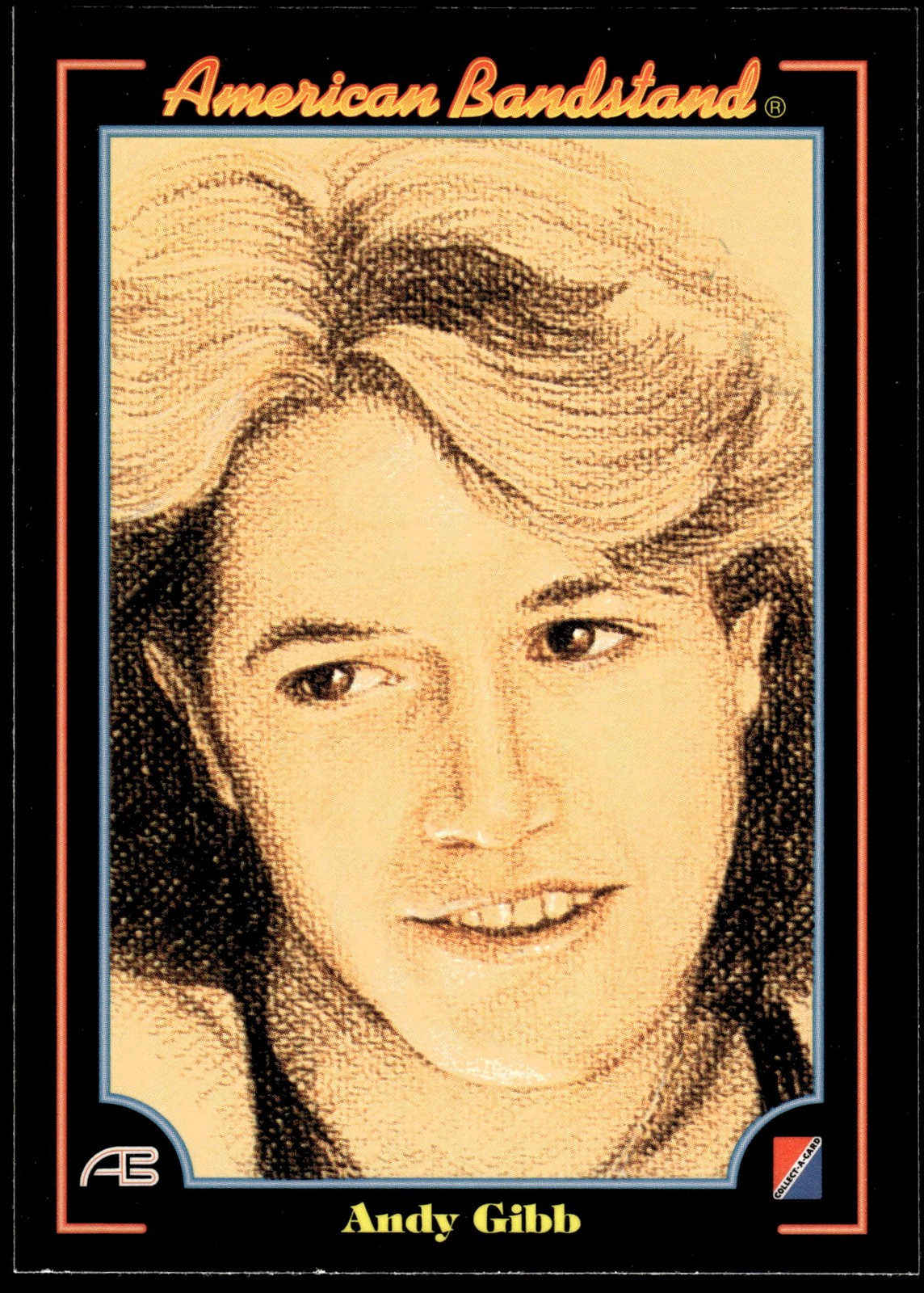 1993 Collect-A-Card American Bandstand #25 Andy Gibb