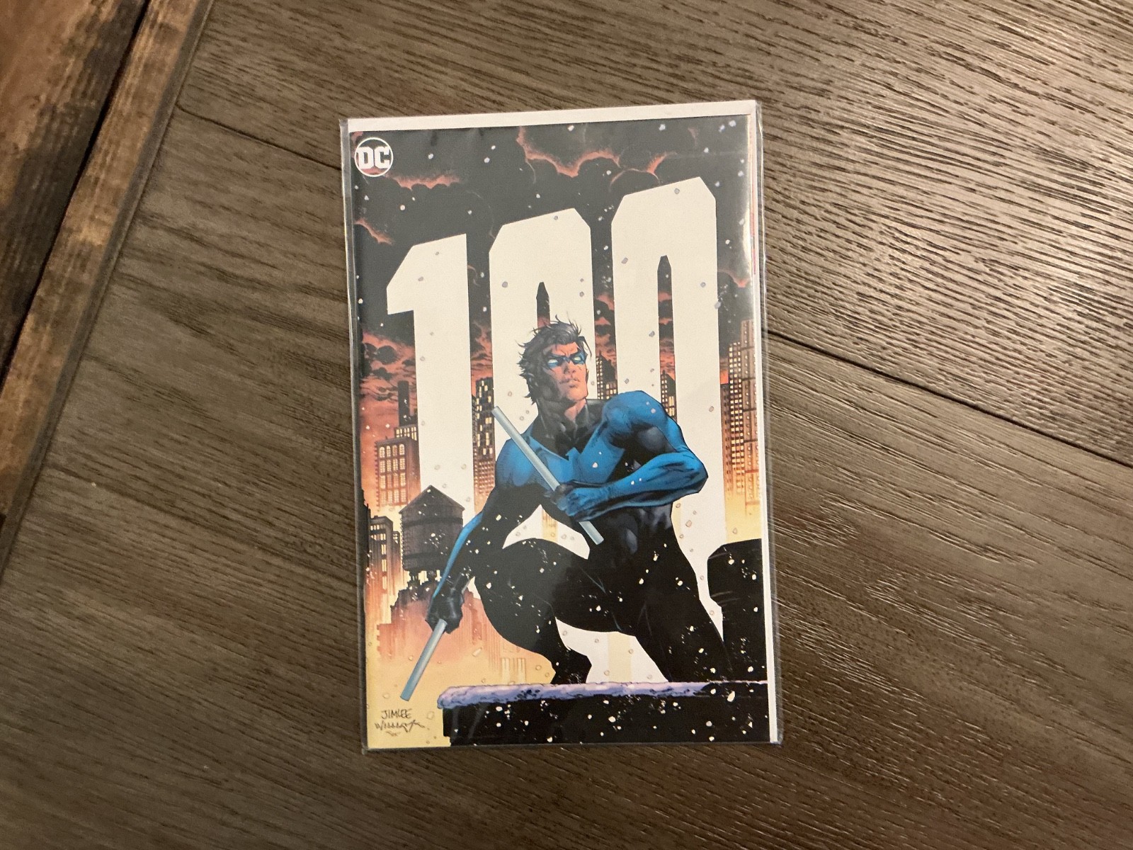 Nightwing #100 (DC Comics March 2023), Lee Cover, ~NM/MT, Boarded