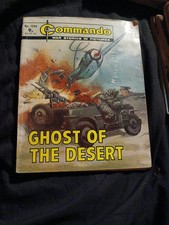 Commando storie di guerra in foto Regno Unito DC Thompson 1244 rivista tascabile vintage