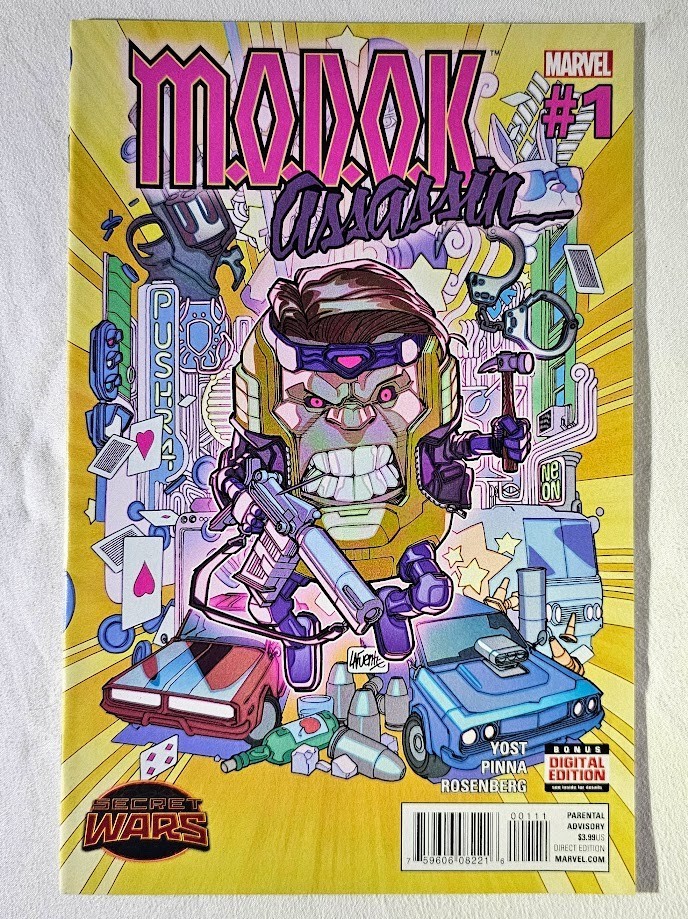 MODOK Assassin 1 Secret Wars Marvel Comics 2015 Chris Yost Amilcar Pinna
