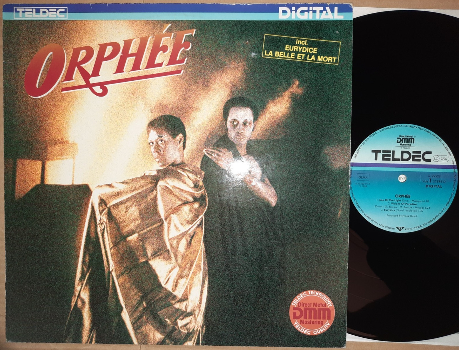 ORPHÉE - ORPHEE / LP / GER / 1983 / TELDEC / FRANK DUVAL / ORIGINAL INNERSLEEVE