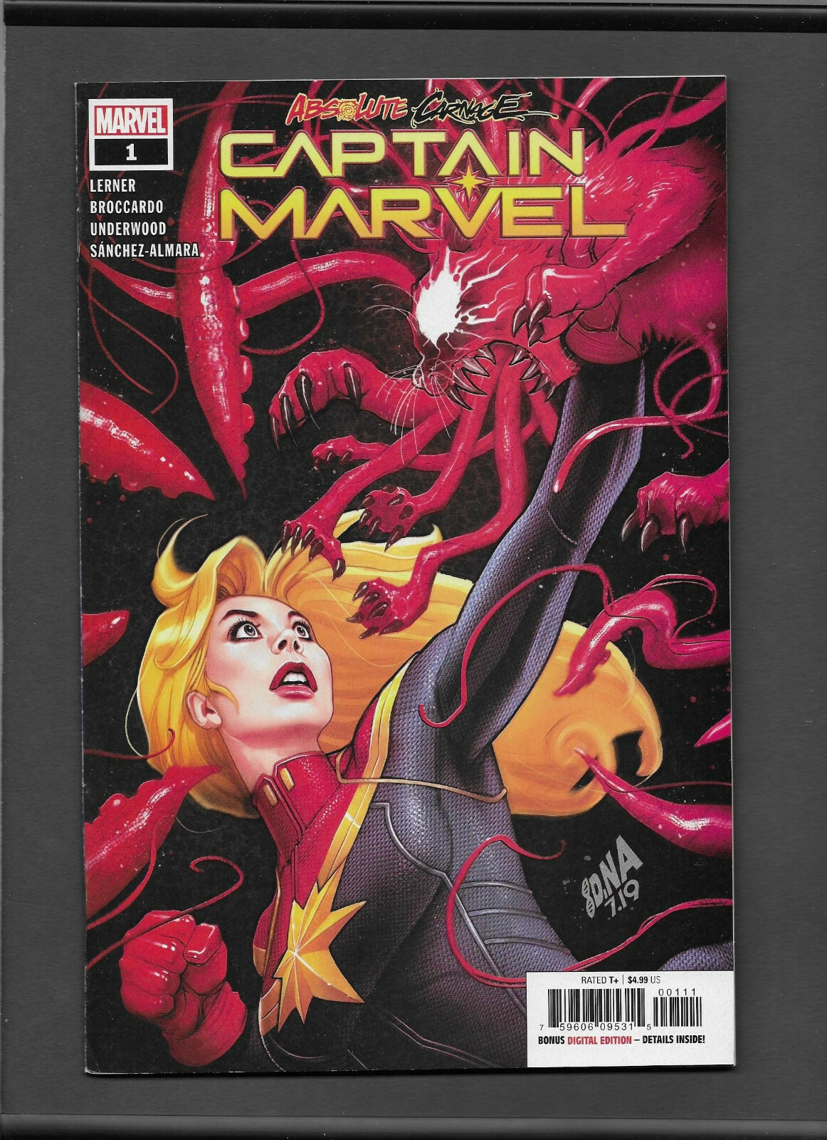Absolute Carnage: Captain Marvel #1 | Very Fine/Near Mint (9.0)