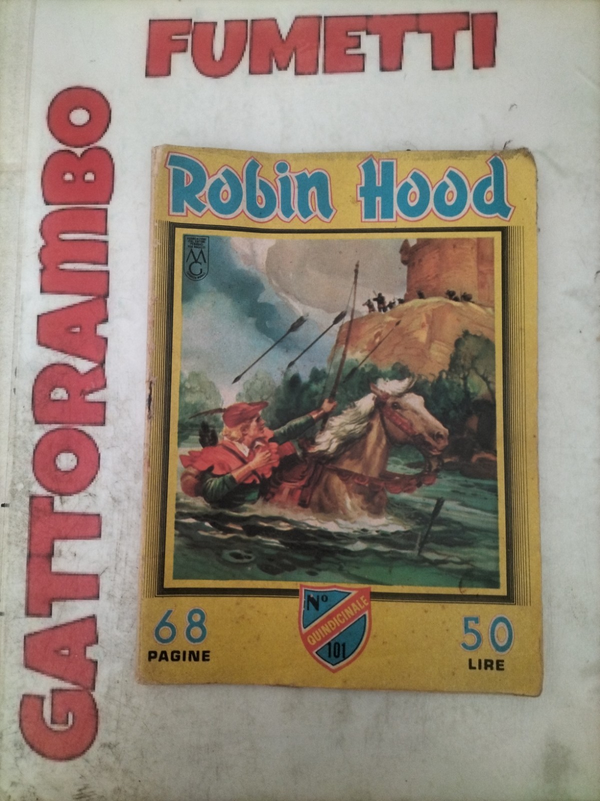 Robin Hood con Ogan n.101 anno 1966 - ed. Dardo buono+
