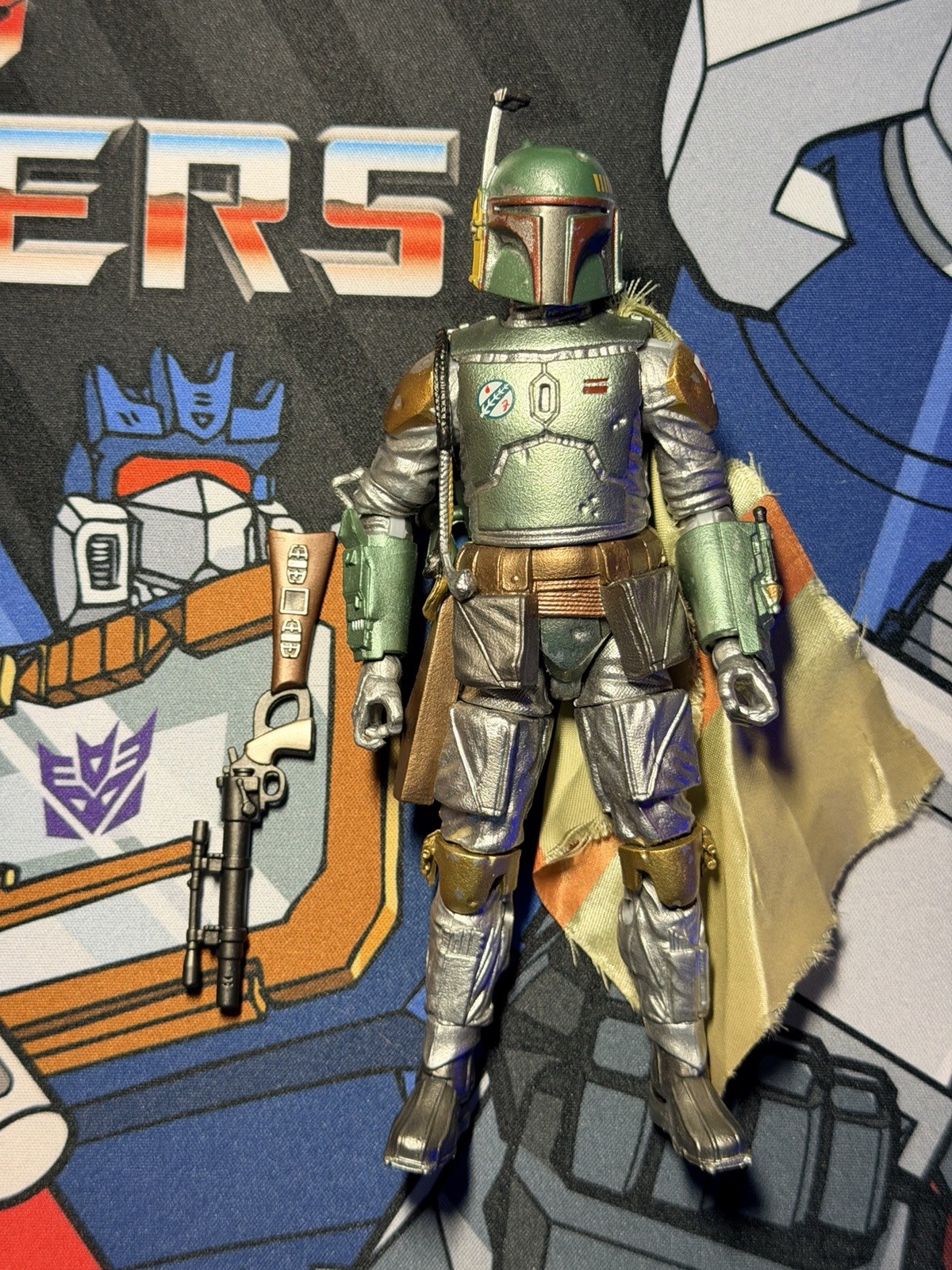 Star Wars Modellino Boba Fett 6" Collezione Carbonizzata