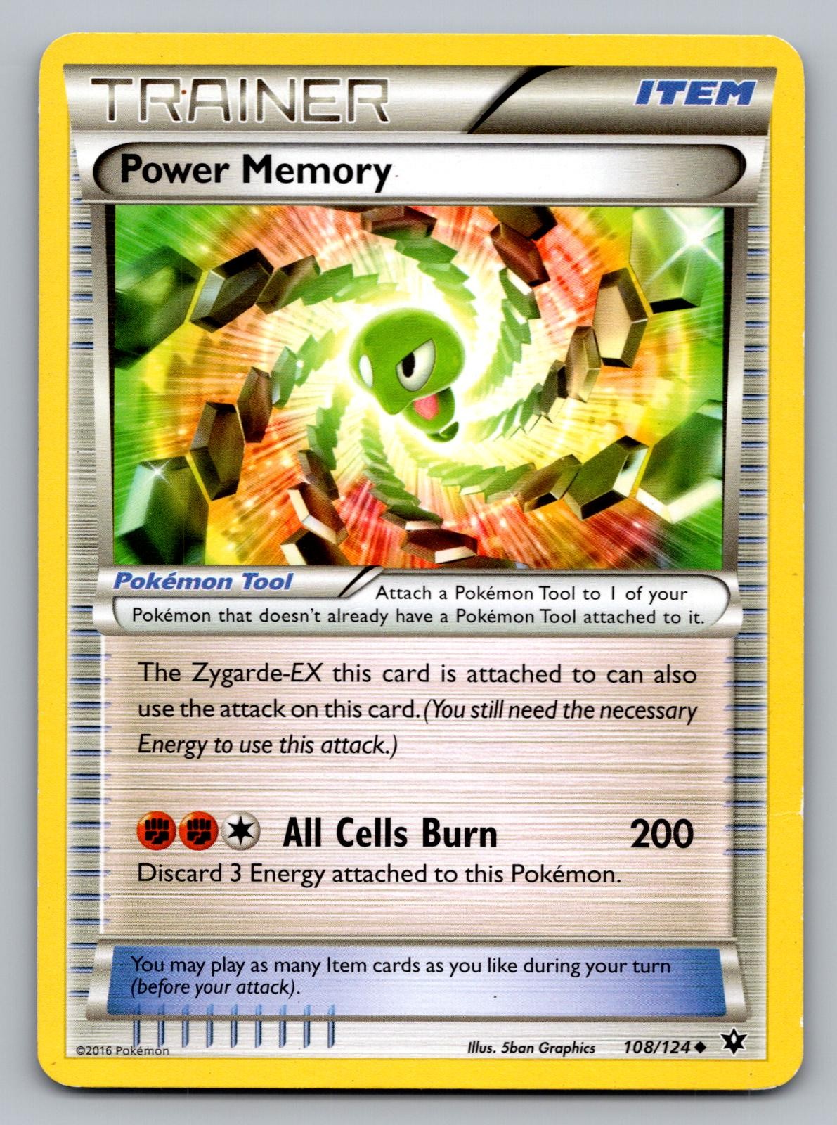 Power Memory 108/124 destini non comuni si scontrano pokemon giocato moderatamente