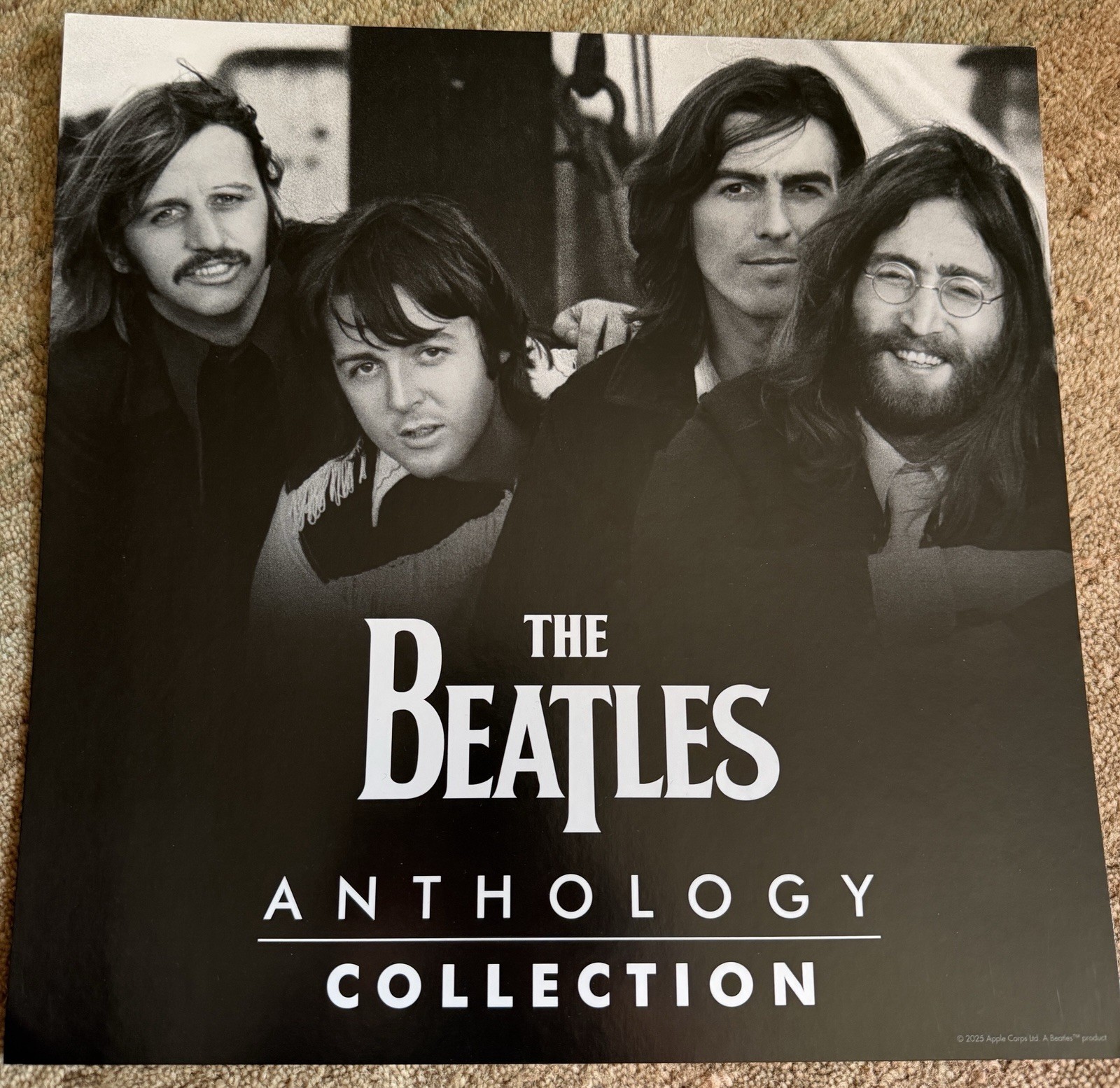 Beatles - Anthology 4 RARE Double Sided Promotional Flat  2025