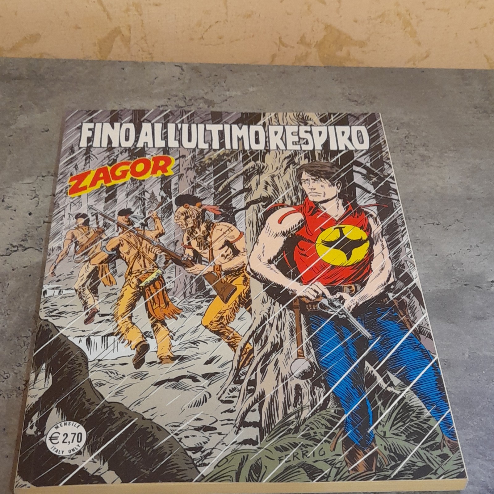 ZAGOR N.569 FINO ALL'ULTIMO RESPIRO 