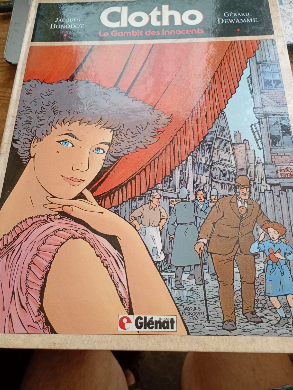 CLOTHO 2 TOMES JACQUES BONODOT GERARD DEWAMME glénat 1989-1990