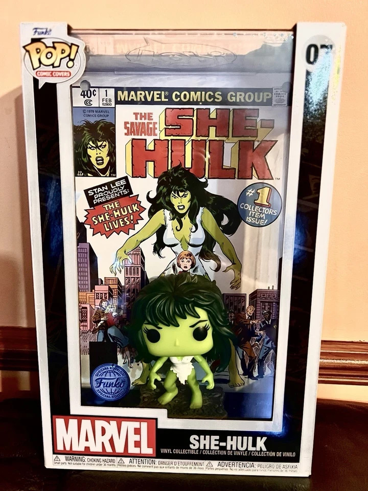Marvel She-Hulk Funko Edizione Speciale Pop Figure. #07. Sigillato.