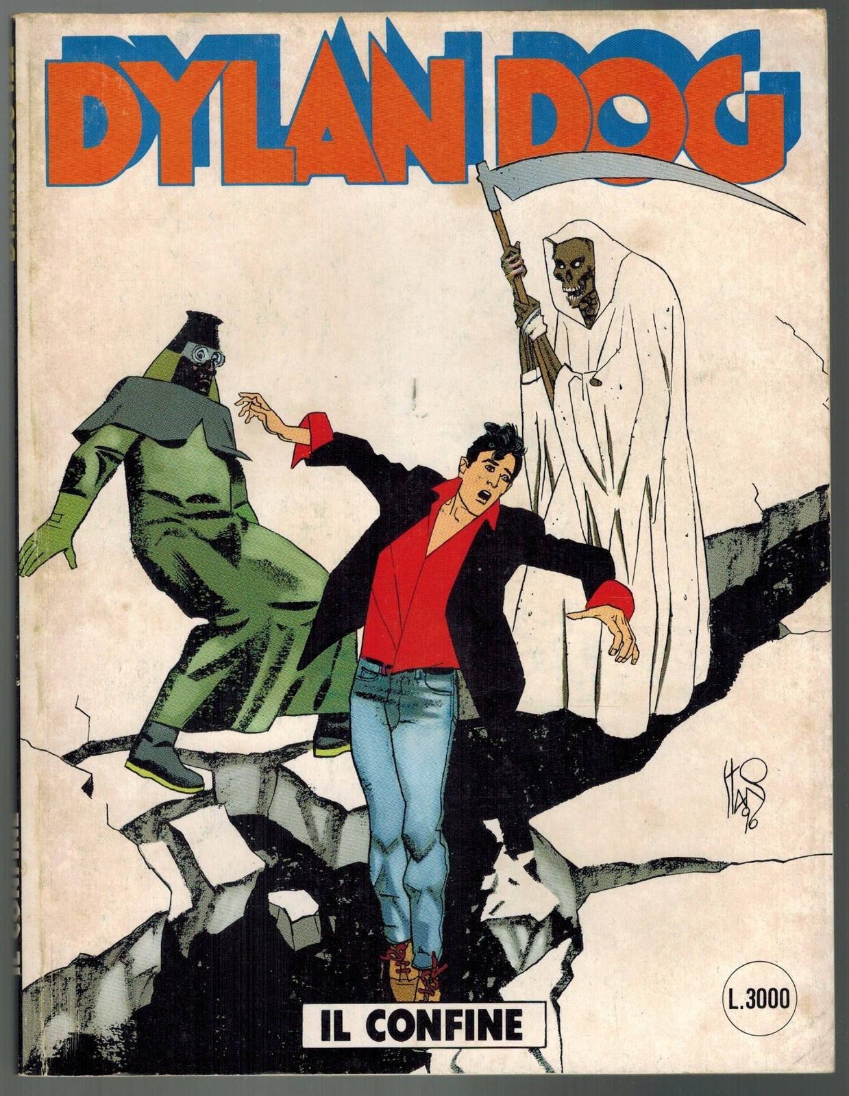 Dylan Dog N. 122 Il Confine Bonelli 1996 Piero Dall'Agnol