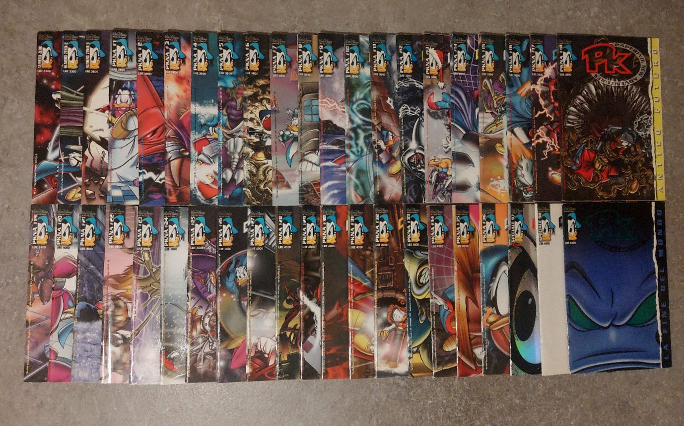 PKNA - Paperinik new adventures - Lotto completo 0-36 + speciale 97, 98 e 99
