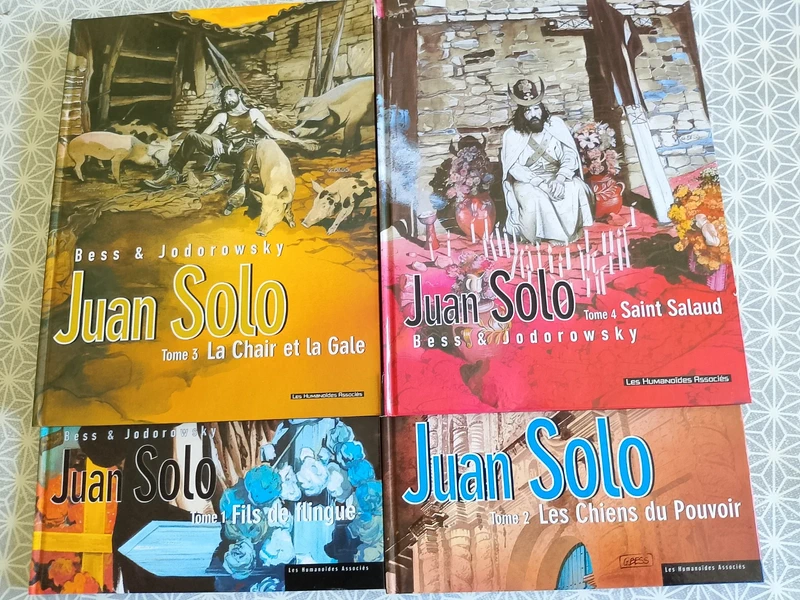 Juan Solo T 1 à 4  (4BD)Bess/ Jodorowsky