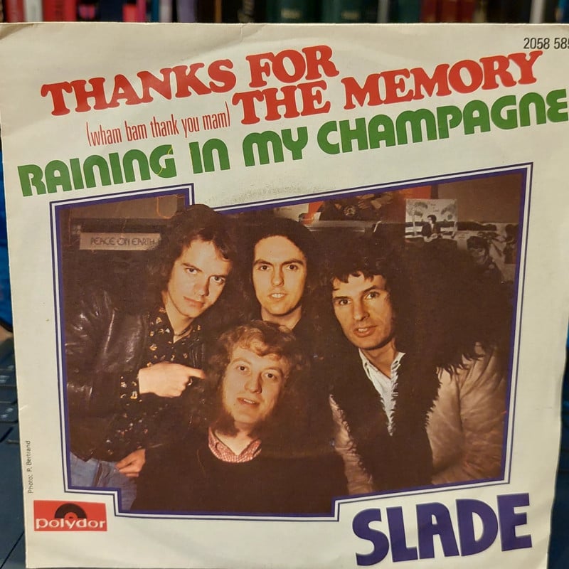 Vinyle 45T Slade Thanks for the memory