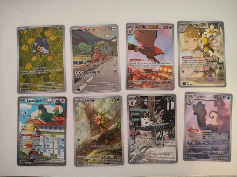 Pokemon - Squawk.- Ribom.-Kangas. ecc