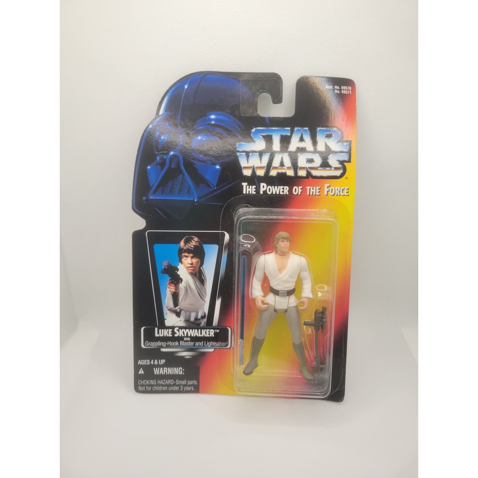 Star Wars Modellino Power of the Force Luke Skywalker 1995 Kenner Nuovo 69571