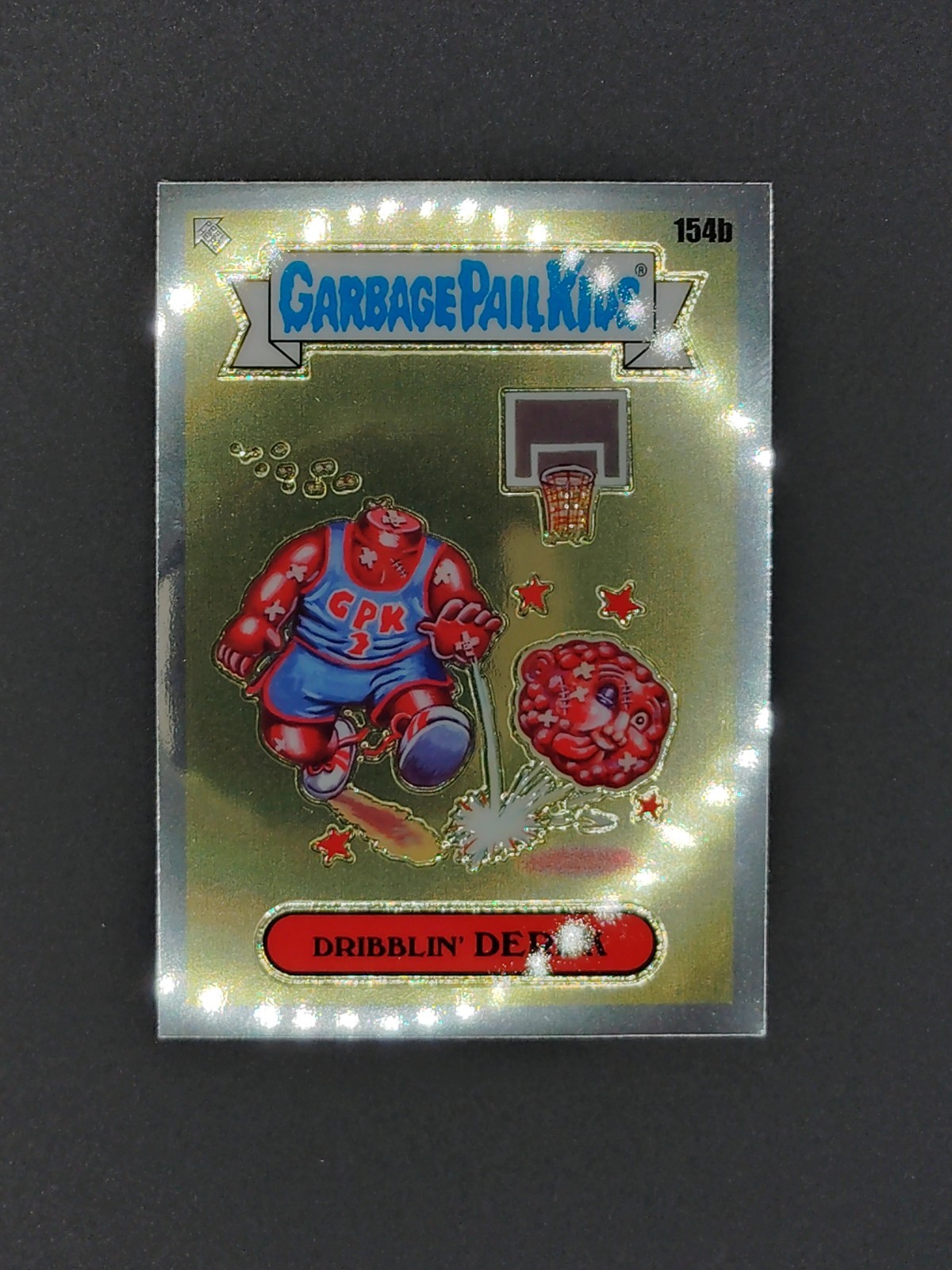 2021 Topps Spazzatura Secchio Bambini Cromato Serie 4 #154b Dribblin' Derek