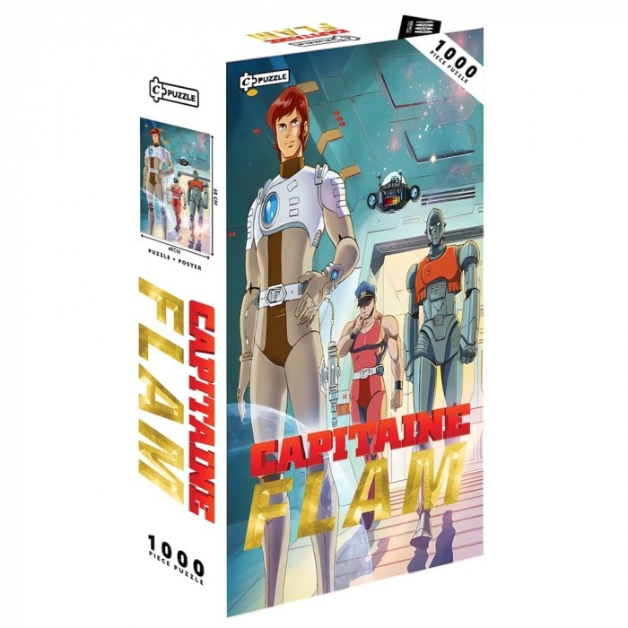 Puzzle 1000 pièces Capitaine Flam
