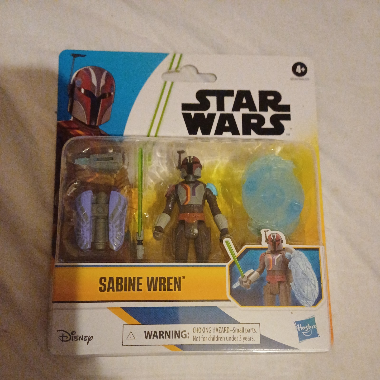 Star Wars Epic Hero Series Sabine Wren 4"Action Figure Mandalorian Hasbro Disney